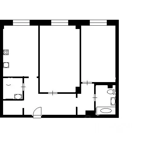 3-к кв. Санкт-Петербург Петровский просп., 2 (76.0 м) - Фото 2