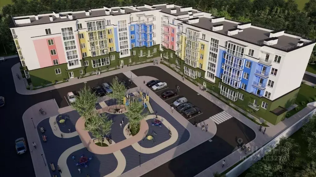 1-к кв. Калининградская область, Черняховск Маэстро жилой комплекс ... - Фото 2