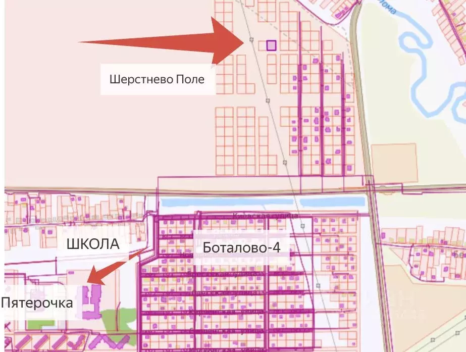 Участок в Нижегородская область, Бор ул. Красная, 17 (10.0 сот.) - Фото 2
