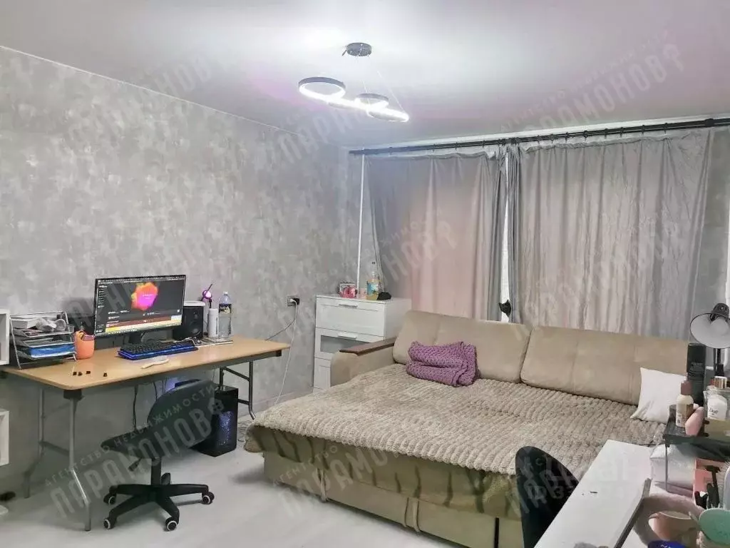 1-к кв. Тверская область, Тверь ул. Красина, 53к1 (37.0 м) - Фото 1