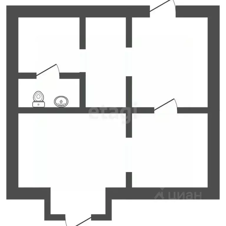 Торговая площадь в Коми, Усинск Возейская ул., 11 (32 м) - Фото 1
