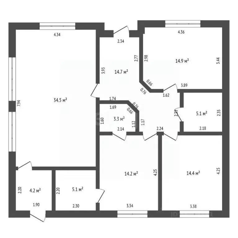 Дом в Ростовская область, Ростов-на-Дону ул. 4-я Канатная (114 м) - Фото 1