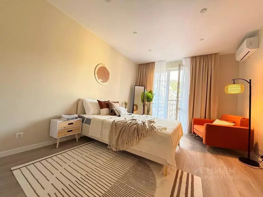 Студия Краснодарский край, Сочи ул. Искры, 88к3 (27.9 м) - Фото 2