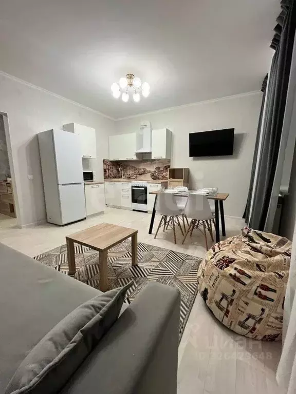 Студия Тюменская область, Тюмень ул. Беляева, 33к2 (27.5 м) - Фото 1