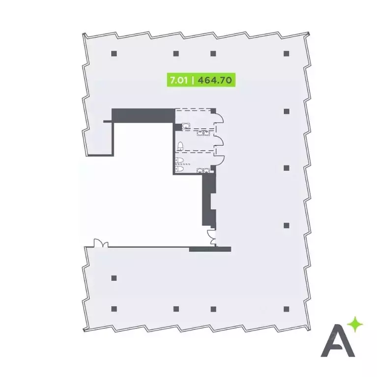 Офис в Санкт-Петербург Московский просп., 65Э (465 м) - Фото 2