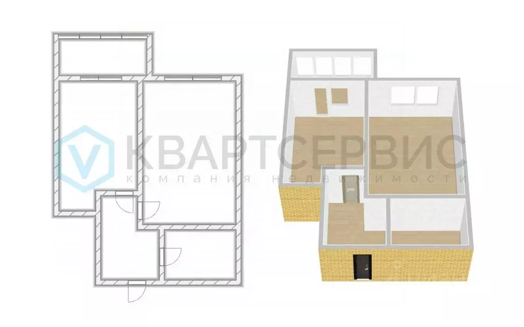 1-к кв. Омская область, Омск просп. Космический, 16Ак2 (41.7 м) - Фото 2