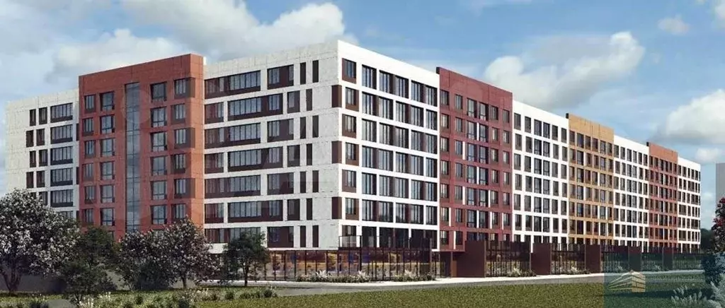 Квартира-студия, 33,9 м, 6/8 эт. - Фото 1