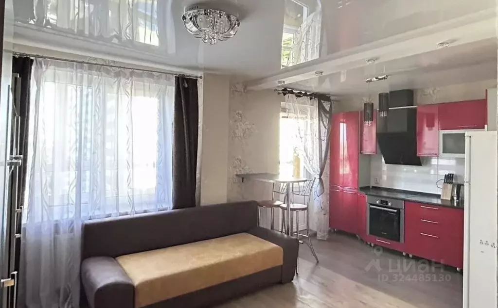 Студия Кировская область, Киров ул. Ивана Попова, 56 (29.0 м) - Фото 1