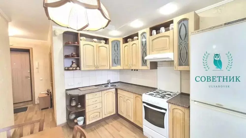 1-к кв. Ульяновская область, Ульяновск ул. Аблукова, 75А (37.0 м) - Фото 1