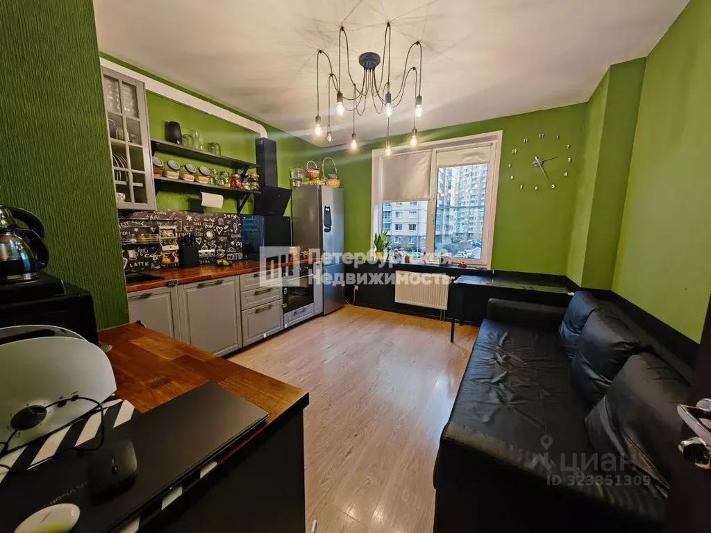 2-к кв. Ленинградская область, Кудрово г. Всеволожский район, ... - Фото 1