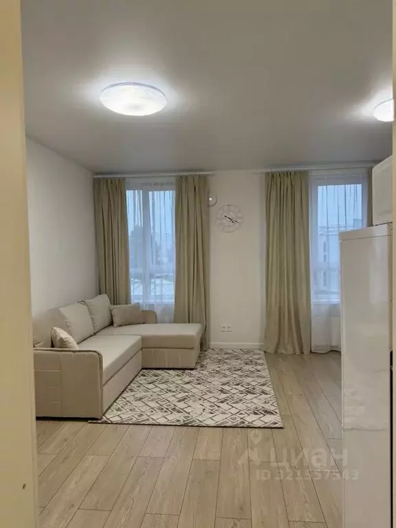 Студия Санкт-Петербург ул. Шкапина, 15 (30.4 м) - Фото 0