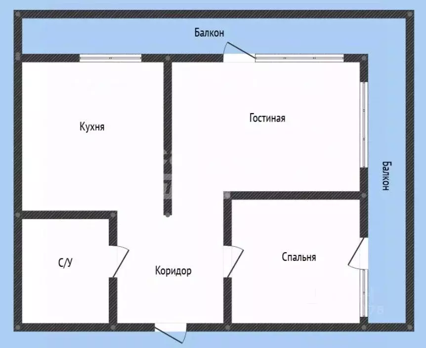 2-к кв. Дагестан, Махачкала ул. Гаджи Алибегова, 90 (75.0 м) - Фото 2