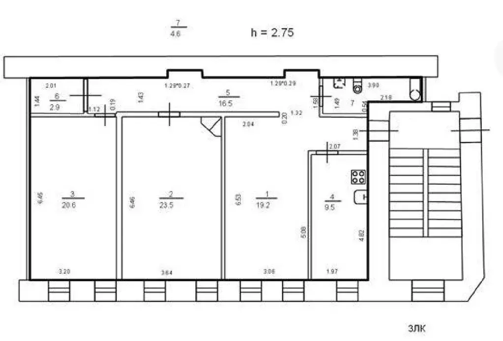 Продаётся 3-к квартира, 96.8 м - Фото 1