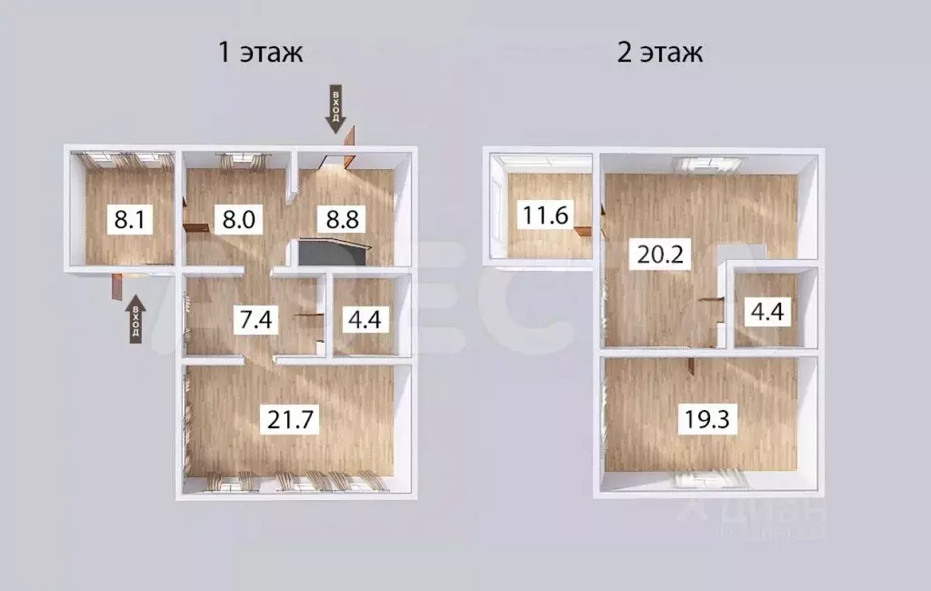 Дом в Омская область, Омск ул. Круговая (121 м) - Фото 2