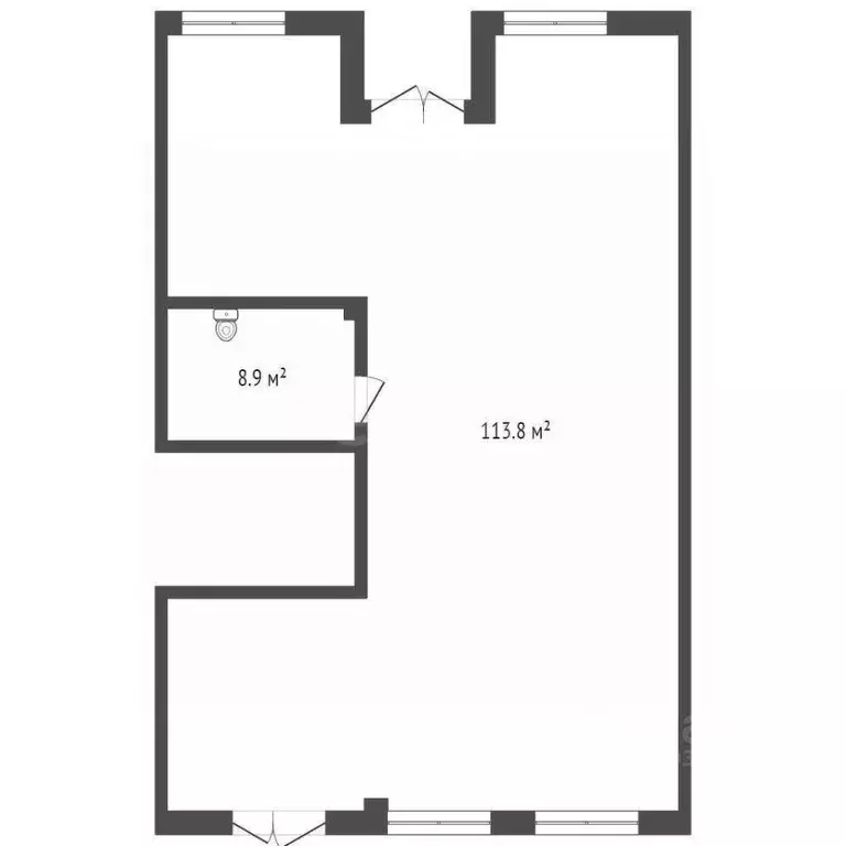 Помещение свободного назначения в Тюменская область, Тюмень ул. ... - Фото 1