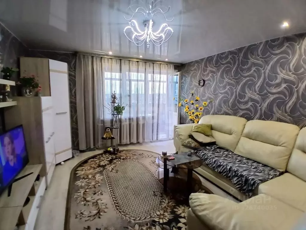 4-к кв. Нижегородская область, Выкса ул. Пушкина, 5 (76.8 м) - Фото 1