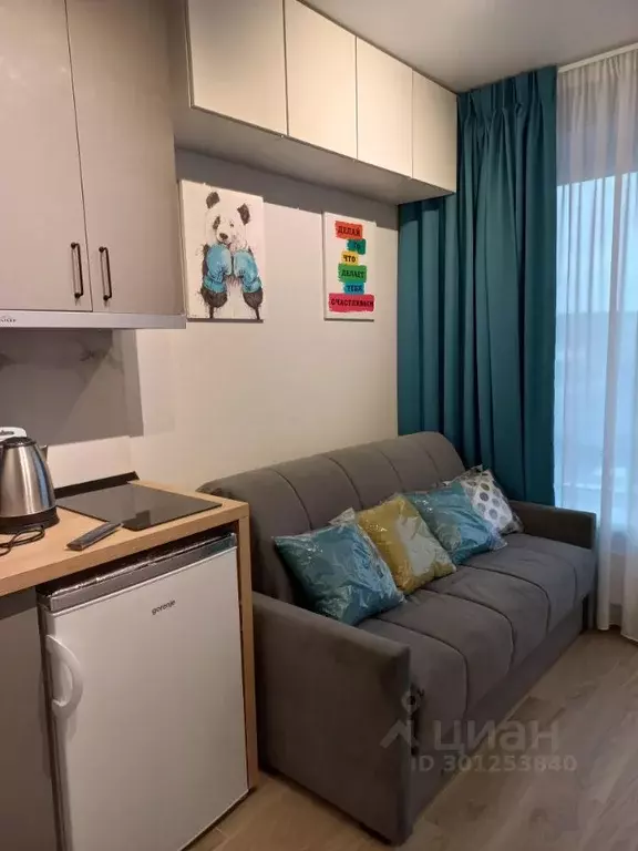 Студия Московская область, Котельники Парковый мкр, 1к20 (15.0 м) - Фото 2