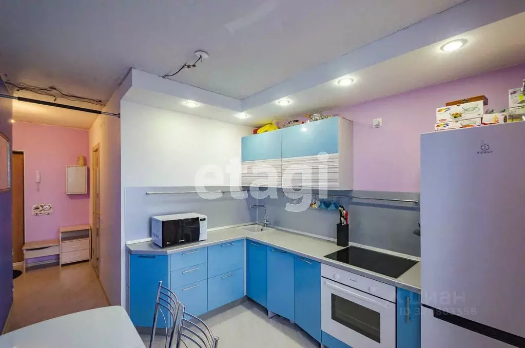 1-к кв. Свердловская область, Екатеринбург ул. Умельцев, 9А (34.2 м) - Фото 1