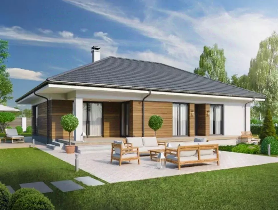 Дом в Ленинградская область, Ломоносовский район, Низинское с/пос, д. ... - Фото 1