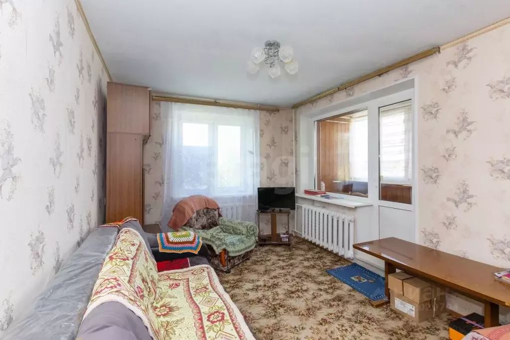 2-к кв. Тюменская область, Тюмень ул. Домостроителей, 10 (50.2 м) - Фото 1