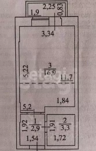 Студия Удмуртия, Ижевск Нижняя ул., 2 (24.0 м) - Фото 2