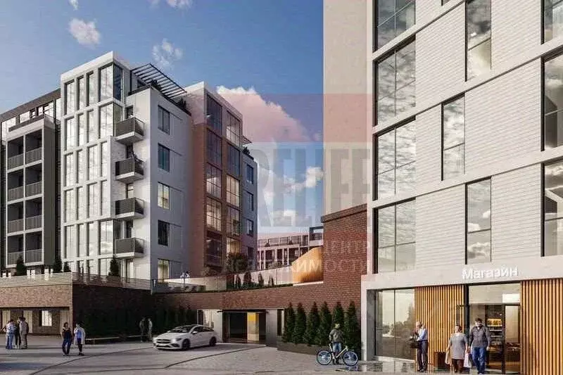 1-к кв. Калининградская область, Зеленоградск ул. Гагарина, 85к3 (52.2 ... - Фото 1