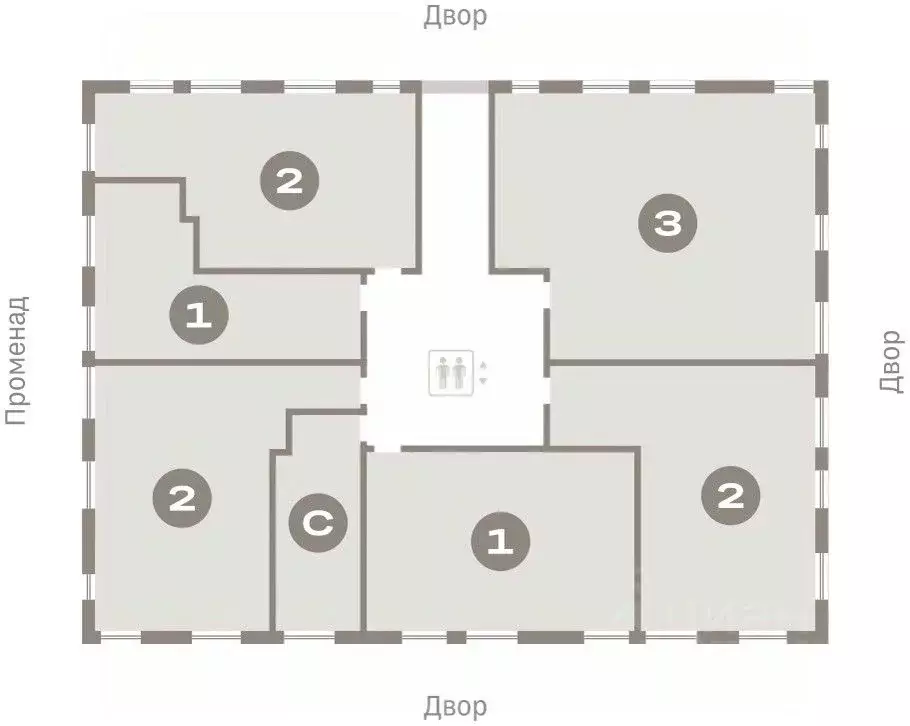 3-к кв. Свердловская область, Екатеринбург пер. Ритслянда, 11 (181.2 ... - Фото 1