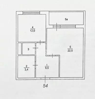 1-к кв. Московская область, Реутов ул. Октября, 1 (48.5 м) - Фото 2
