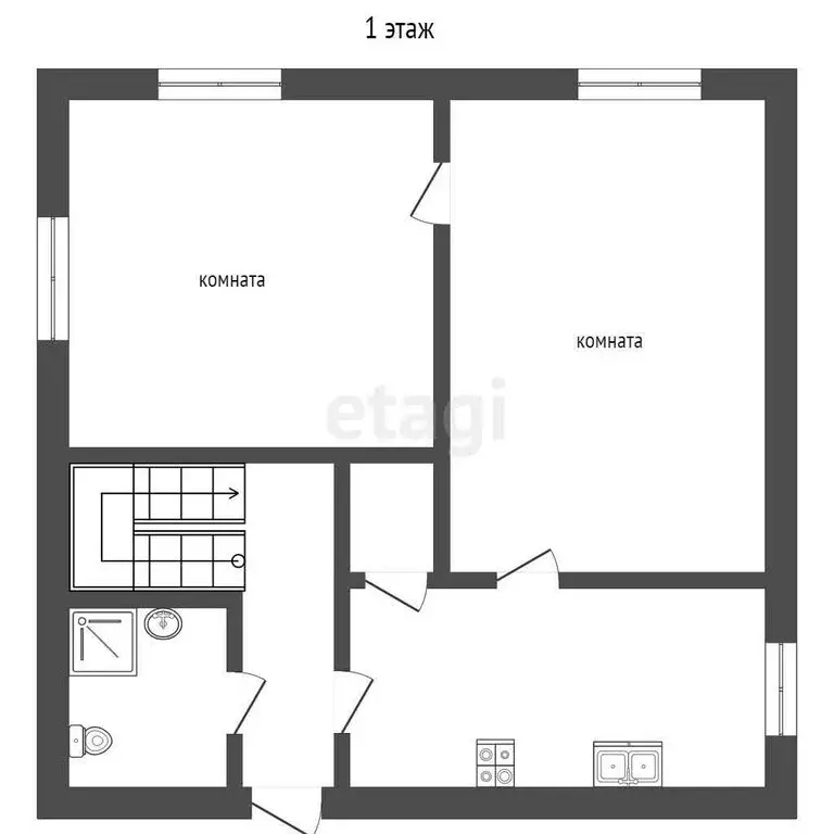 Дом в Севастополь, Челябинская улица (160 м) - Фото 1