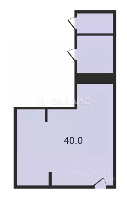 Помещение свободного назначения в Москва д. Десна, 54 (40 м) - Фото 1