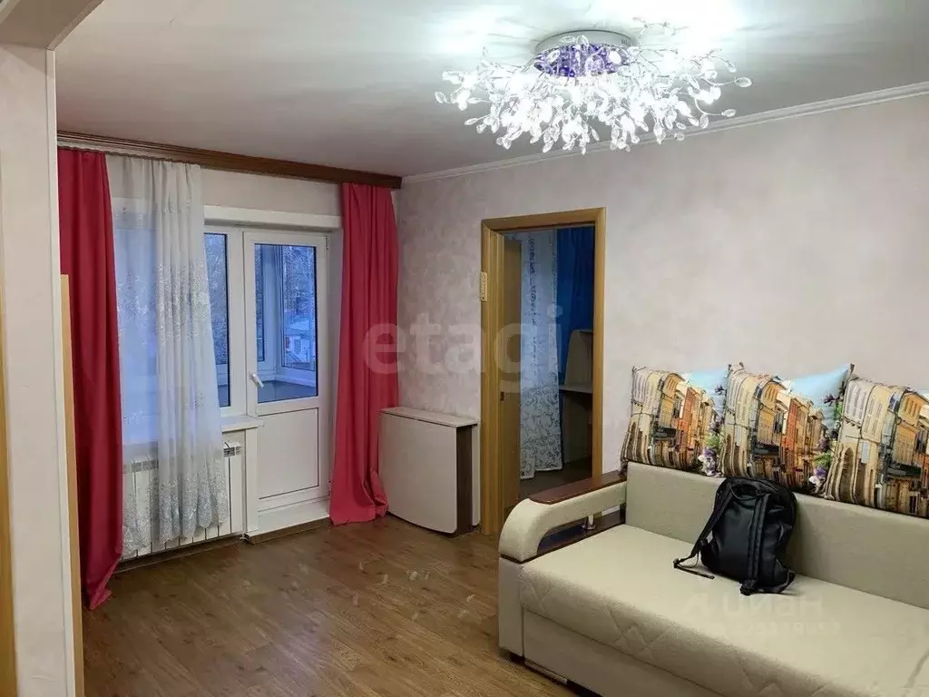 2-к кв. Сахалинская область, Южно-Сахалинск 3-й мкр, ул. Красная (44.0 ... - Фото 1