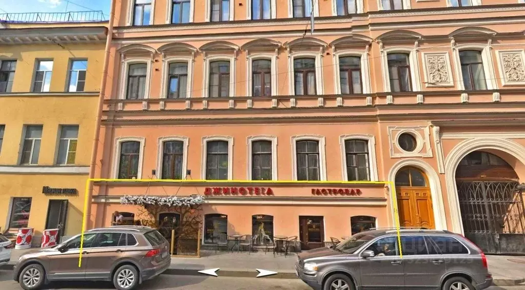 Помещение свободного назначения в Санкт-Петербург ул. Белинского, 8 ... - Фото 1