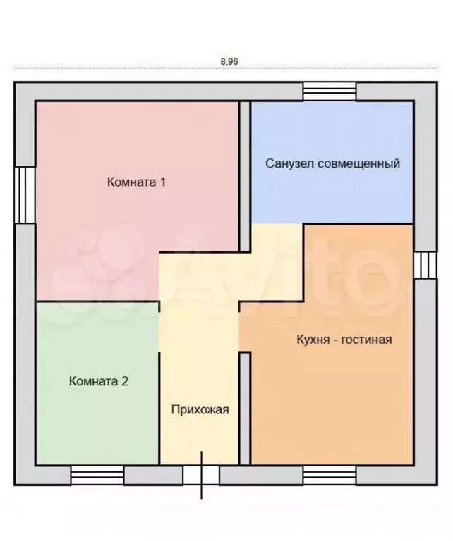 Дом 64 м на участке 10 сот. - Фото 0