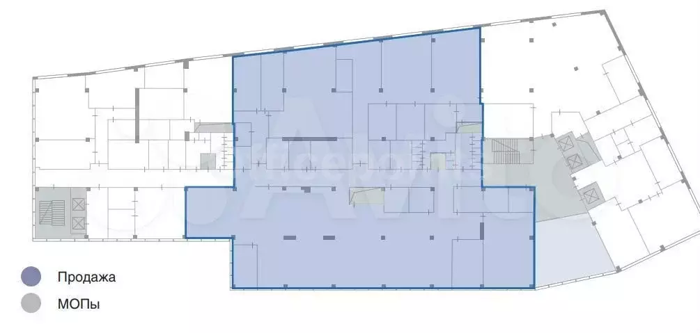 Офис 1300.9 кв.м - Фото 0