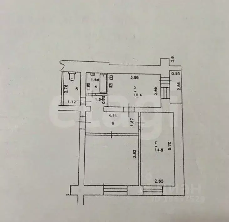 2-к кв. Иркутская область, Иркутск Советская ул., 176/197 (55.5 м) - Фото 2