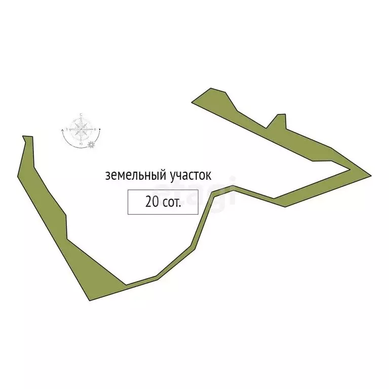 Участок в Алтайский район, село Алтайское (20 м) - Фото 1