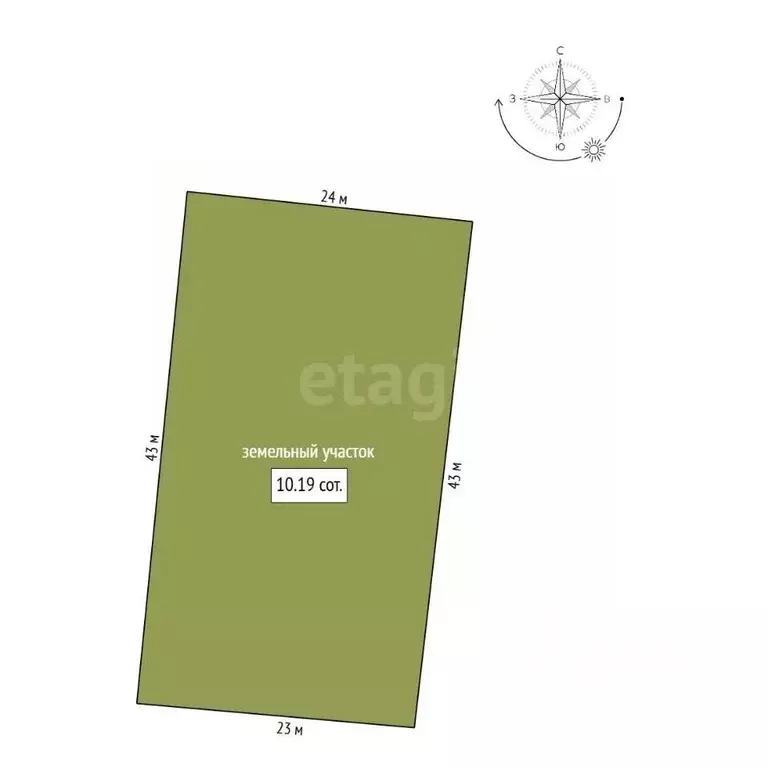 Участок в Амурская область, Благовещенск Рабочая ул., 55 (10.19 сот.) - Фото 2