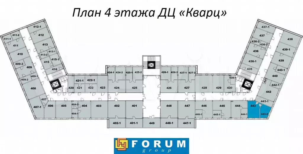 Офис, 62.82 м - Фото 0
