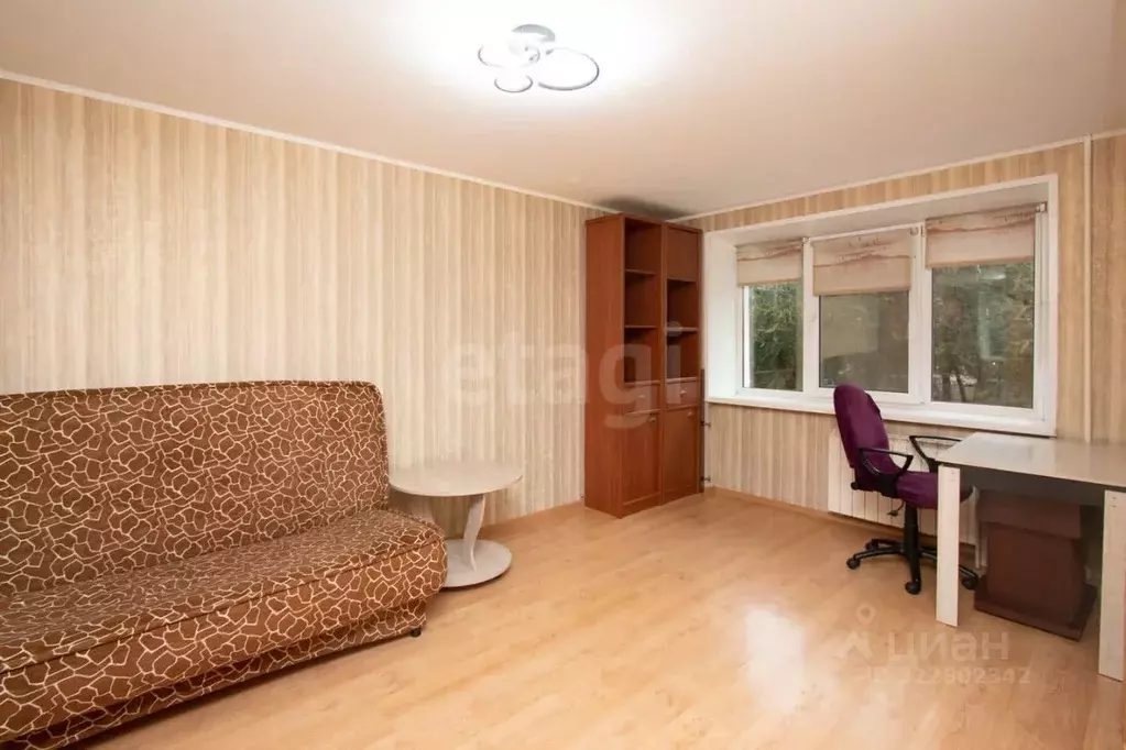 1-к кв. Кемеровская область, Новокузнецк ул. Циолковского, 34 (32.6 м) - Фото 1