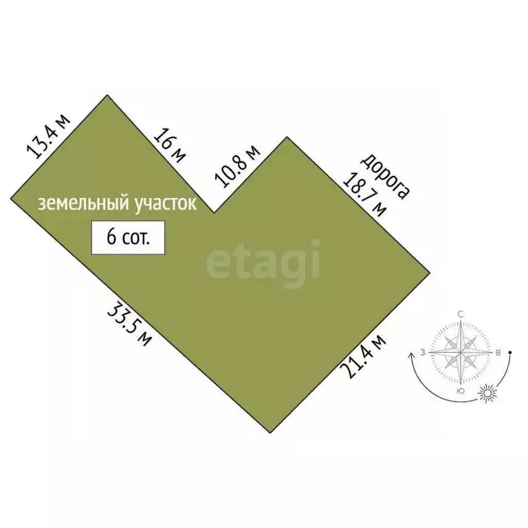 Участок в Крым, Кировский район, Старый Крым городское поселение ул. ... - Фото 2