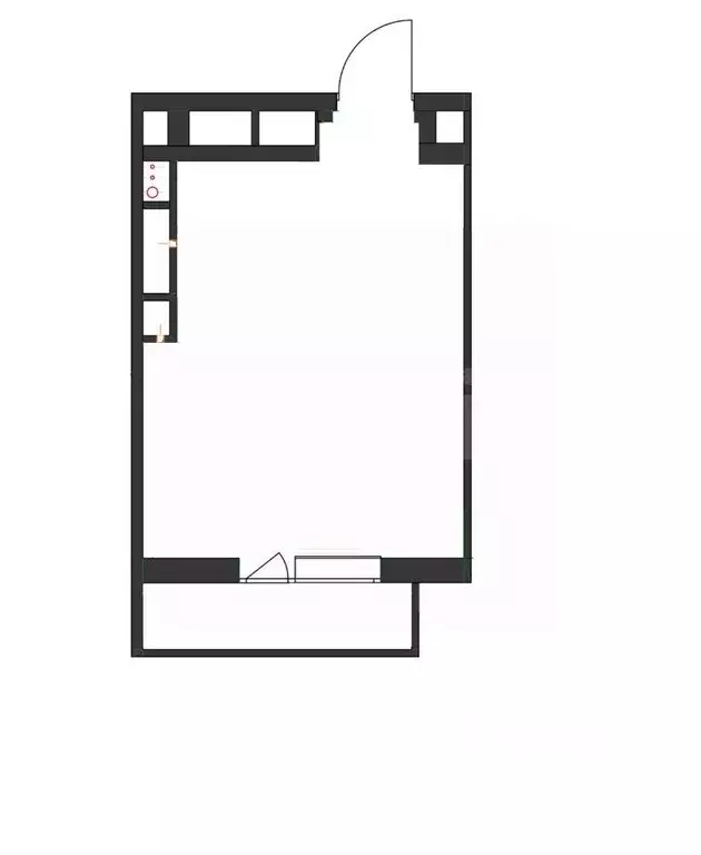 Студия Алтайский край, Барнаул тракт Павловский, 221 (26.4 м) - Фото 2