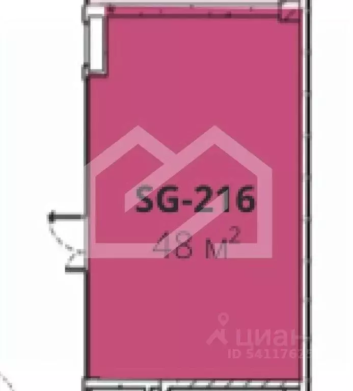 Торговая площадь в Москва Дмитровский проезд, вл1Г (48 м) - Фото 2