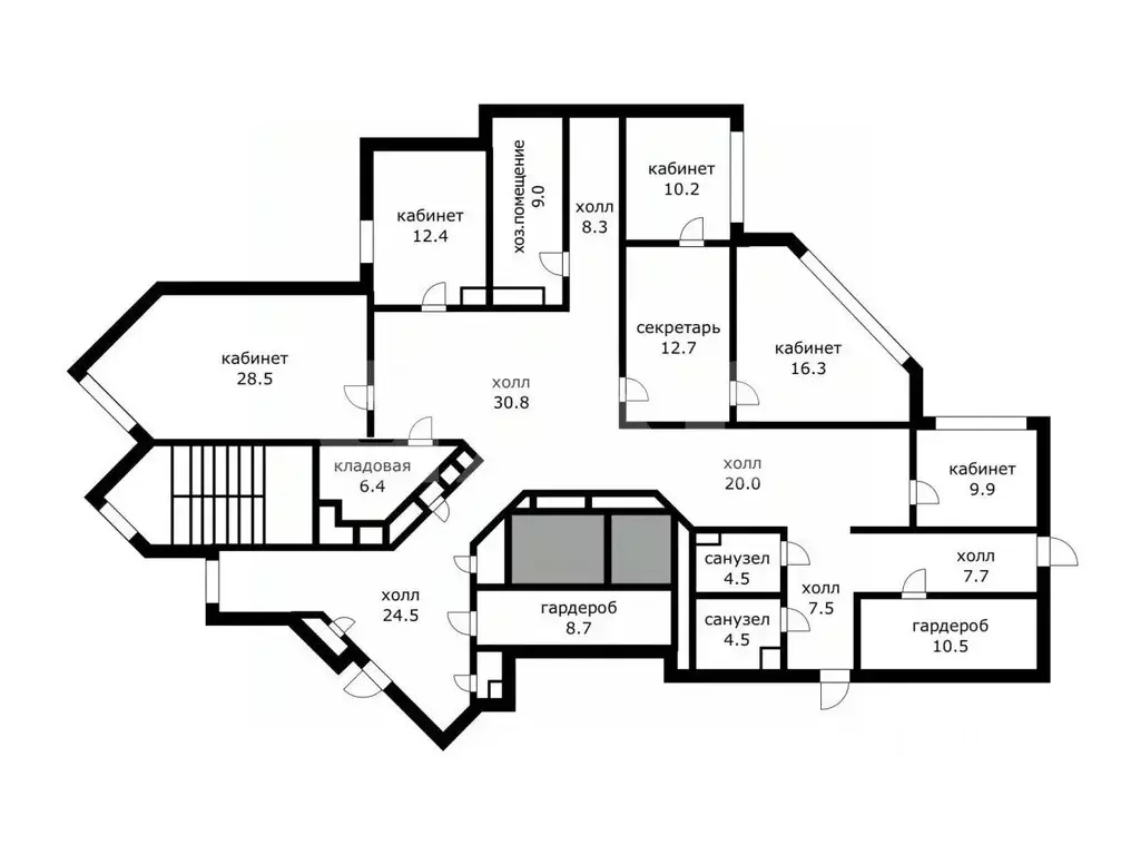 Офис в Москва Мичуринский просп., 80 (222 м) - Фото 2