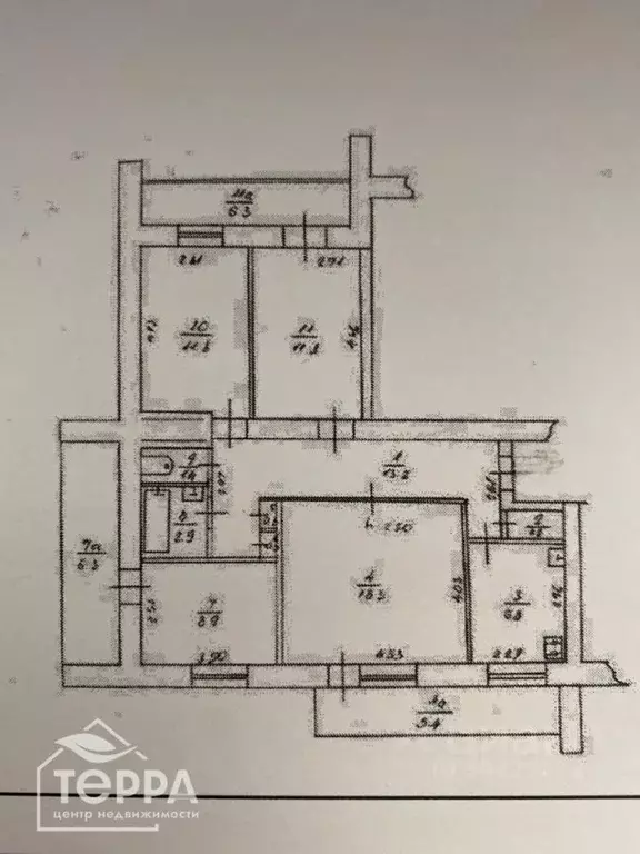 4-к кв. Крым, Евпатория просп. Победы, 39 (77.0 м) - Фото 1