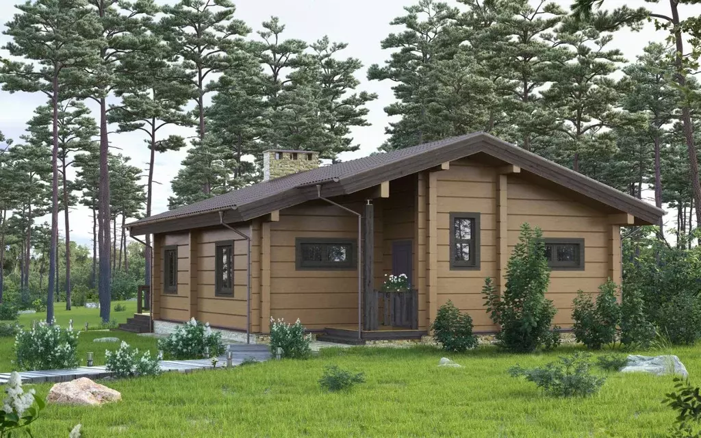 Дом в Ленинградская область, Приозерский район, Ромашкинское с/пос, ... - Фото 2