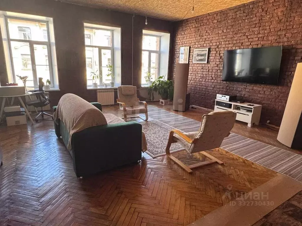 2-к кв. Санкт-Петербург пер. Нестерова, 11 (103.0 м) - Фото 1