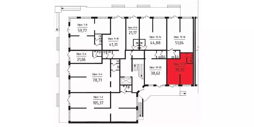 Офис в Адыгея, Майкоп Степная ул. (39 м) - Фото 2