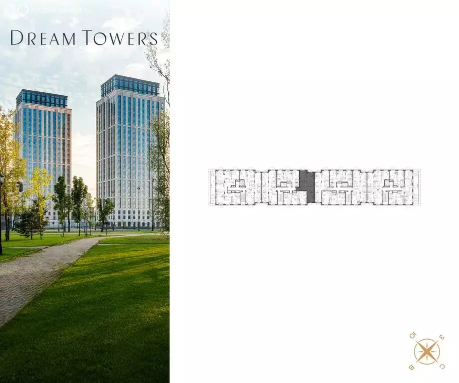 2-комнатная квартира: Москва, проспект Андропова, 9/1к3 (73 м) - Фото 1