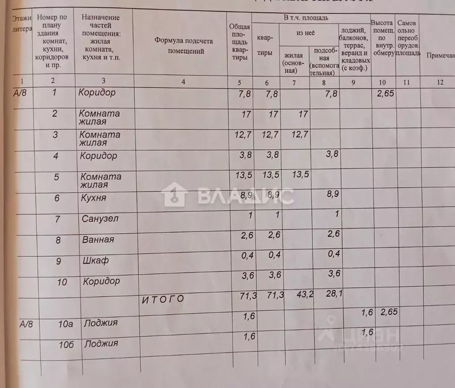 3-к кв. Белгородская область, Белгород ул. Буденного, 6 (71.3 м) - Фото 1