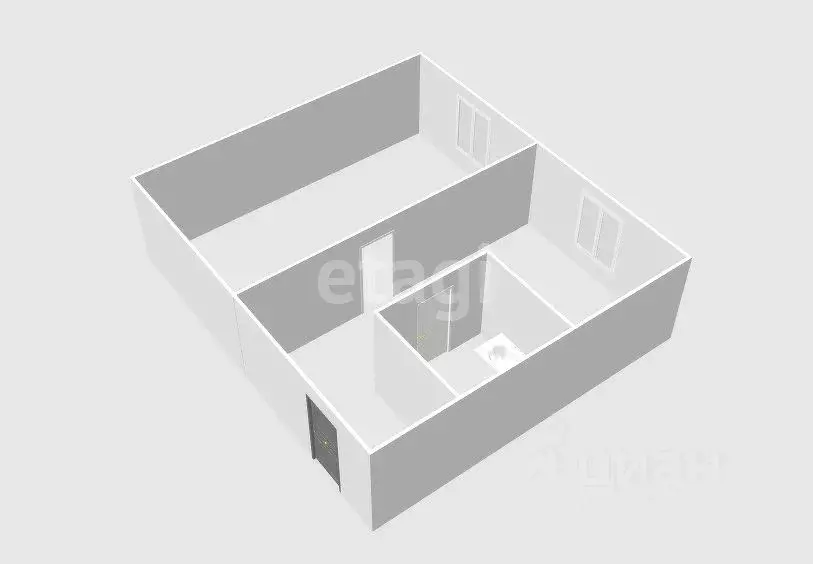 1-к кв. Сахалинская область, Южно-Сахалинск Вокзальная ул., 70 (31.3 ... - Фото 2